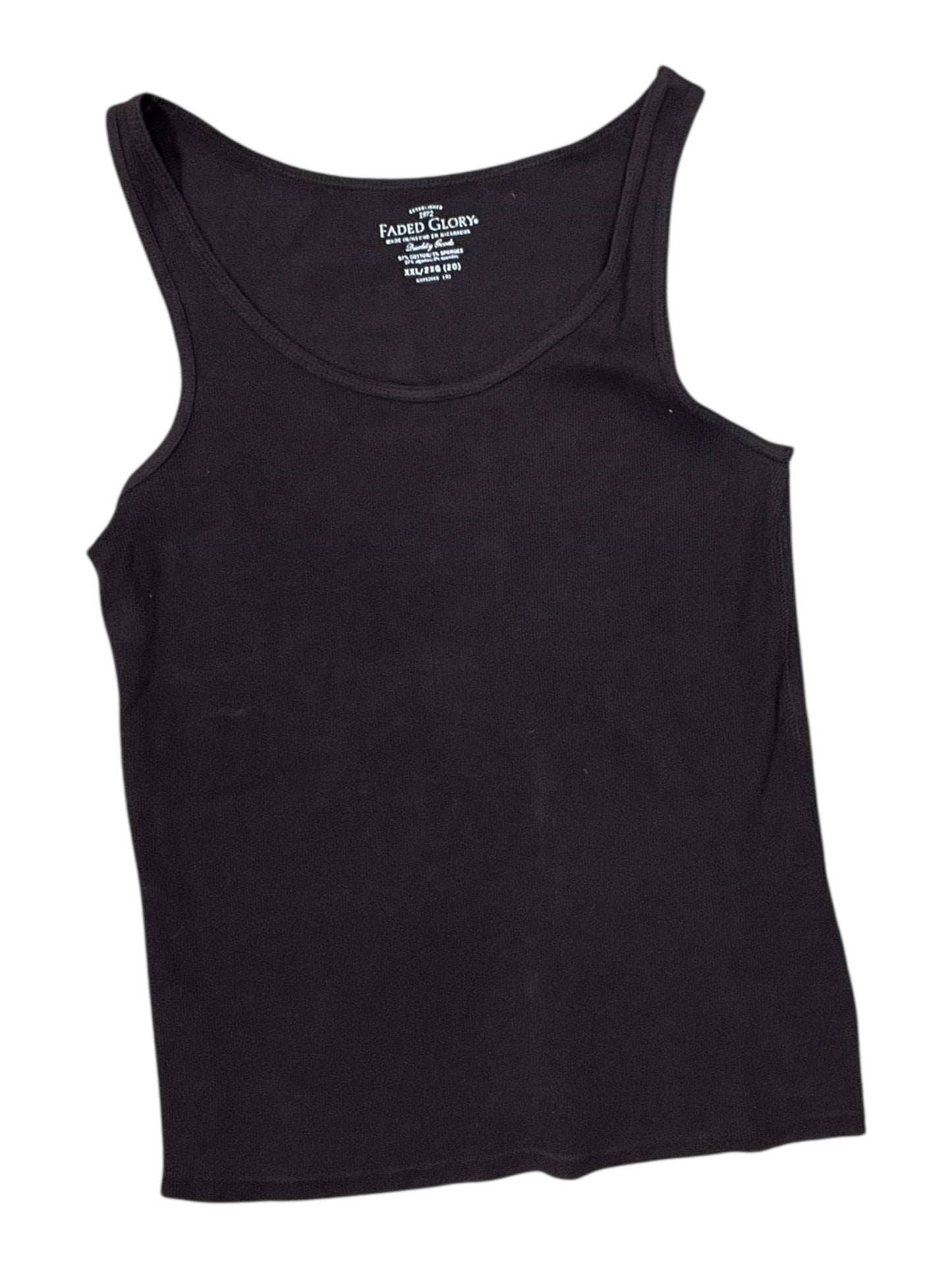 Tank Top By Faded Glory In Brown, Size:2X