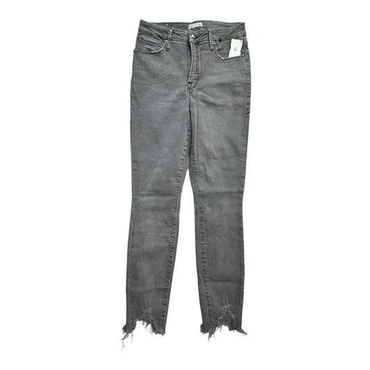 Jeans Skinny By Good American In Grey Denim, Size:6