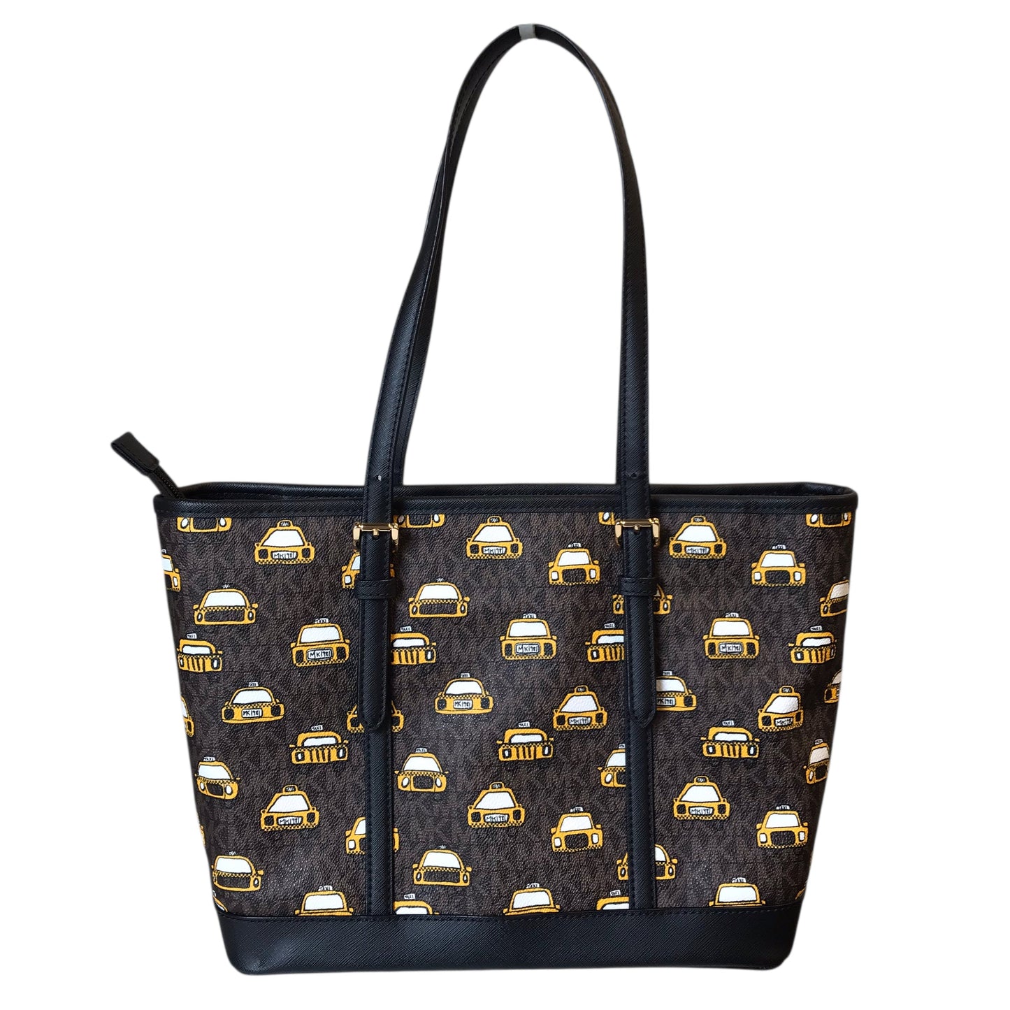 Handbag Designer By Michael Kors In Brown, Size:Large