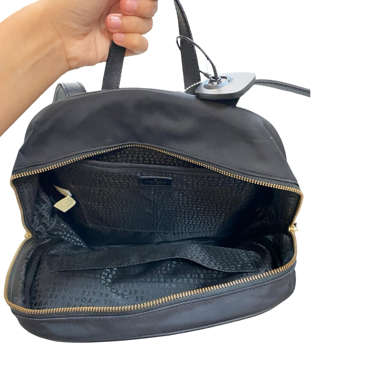 Backpack Designer By Kate Spade In Black, Size:Large