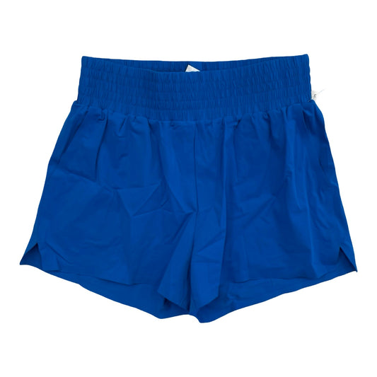 Athletic Shorts By Zyia In Blue, Size:M