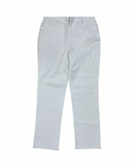 Jeans Boyfriend By Gloria Vanderbilt In Peach, Size:12