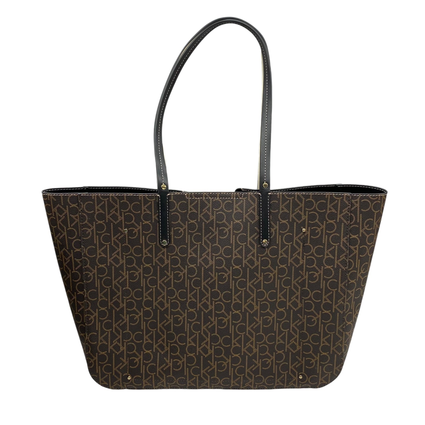 Tote By Calvin Klein In Brown, Size:Large