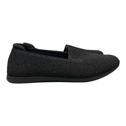 Shoes Flats By Clarks In Black, Size:10