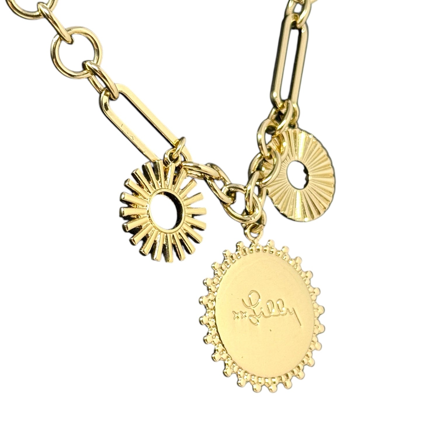 Sun Charms Necklace Designer By Lilly Pulitzer