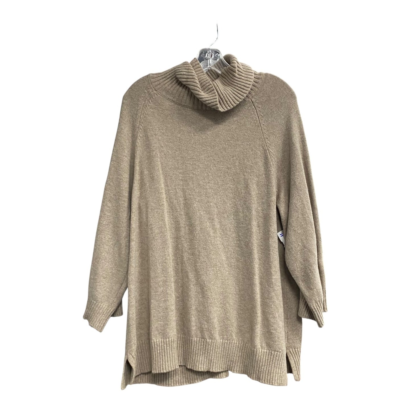 Sweater By Soft Surroundings In Beige, Size:L