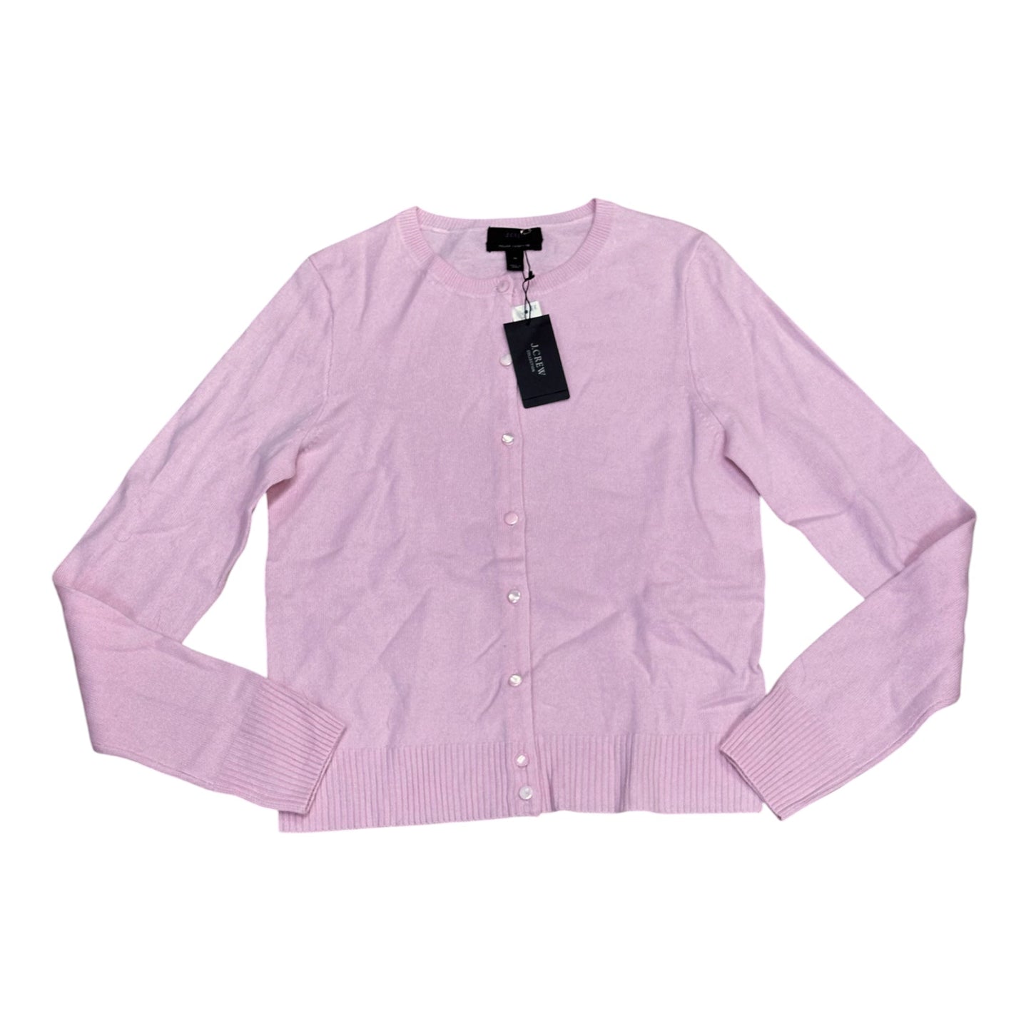 Cardigan Cashmere By J. Crew In Pink, Size:M