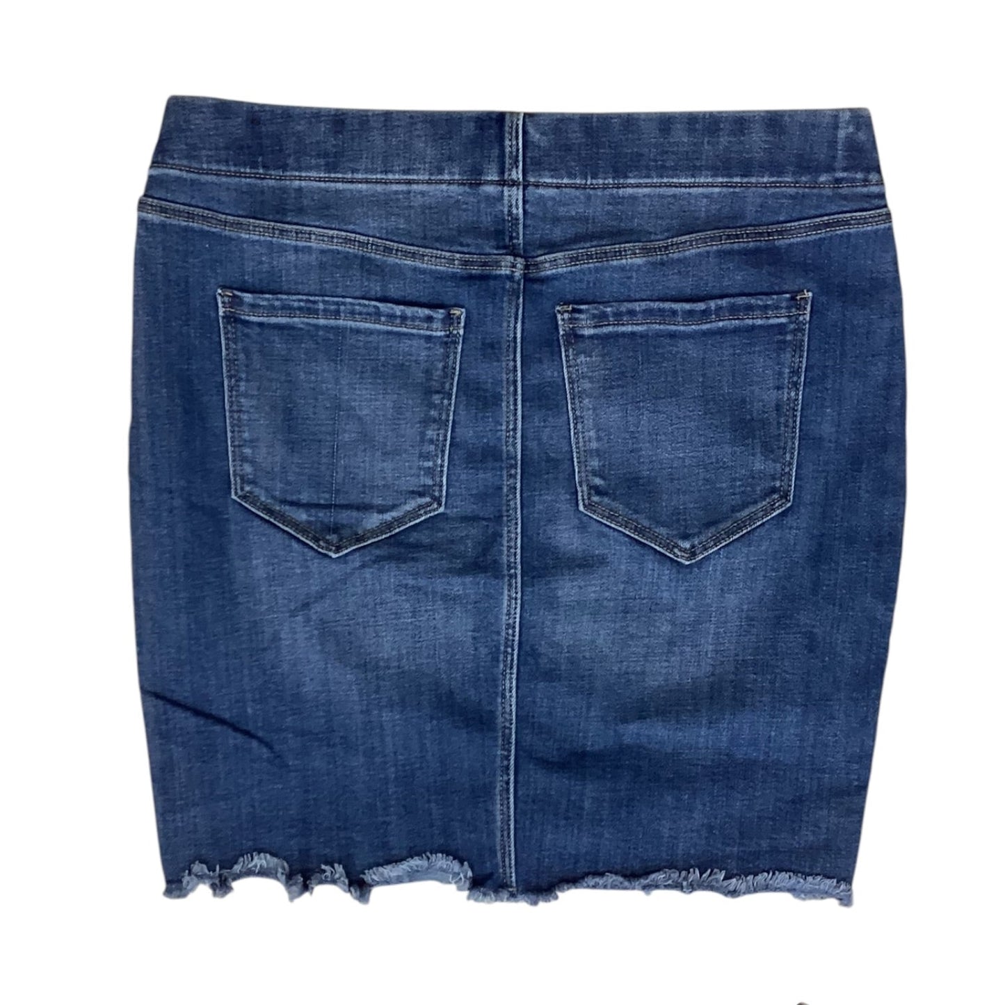 Skirt Mini & Short By Liverpool In Blue Denim, Size:10