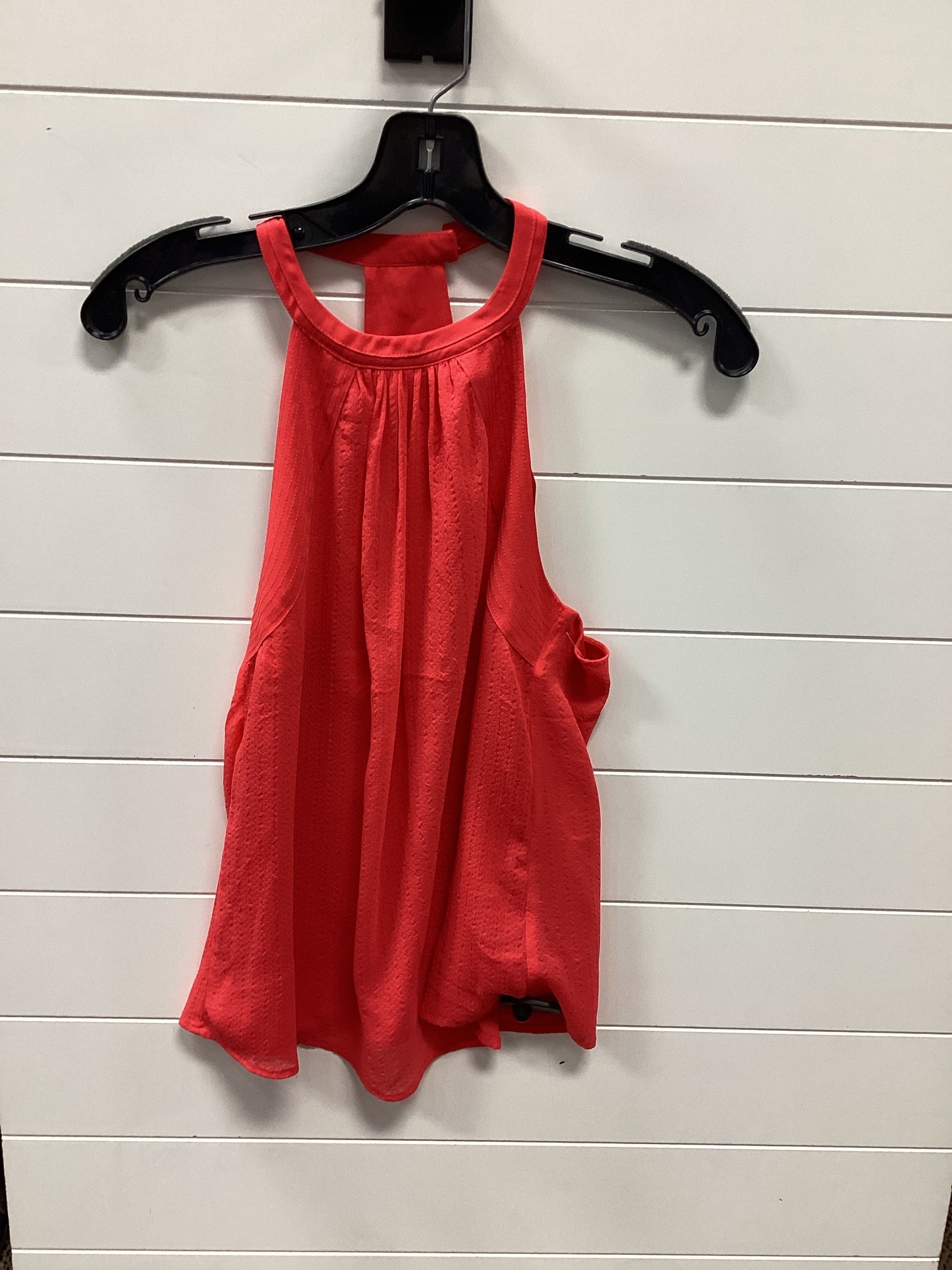 Top Sleeveless By H&M In Coral, Size:4