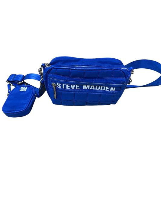 Belt Bag By Steve Madden In Blue, Size:Small