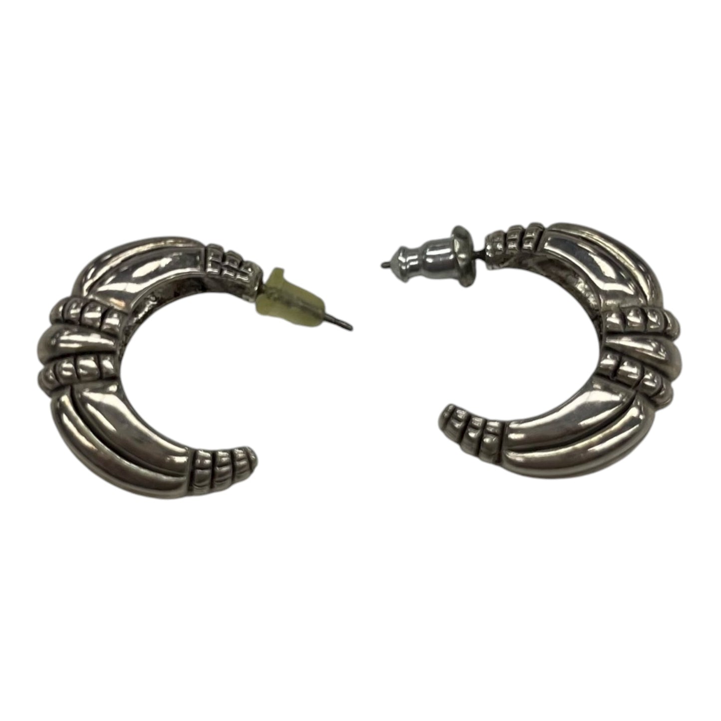 Earrings Hoop By    Clothes Mentor In Silver