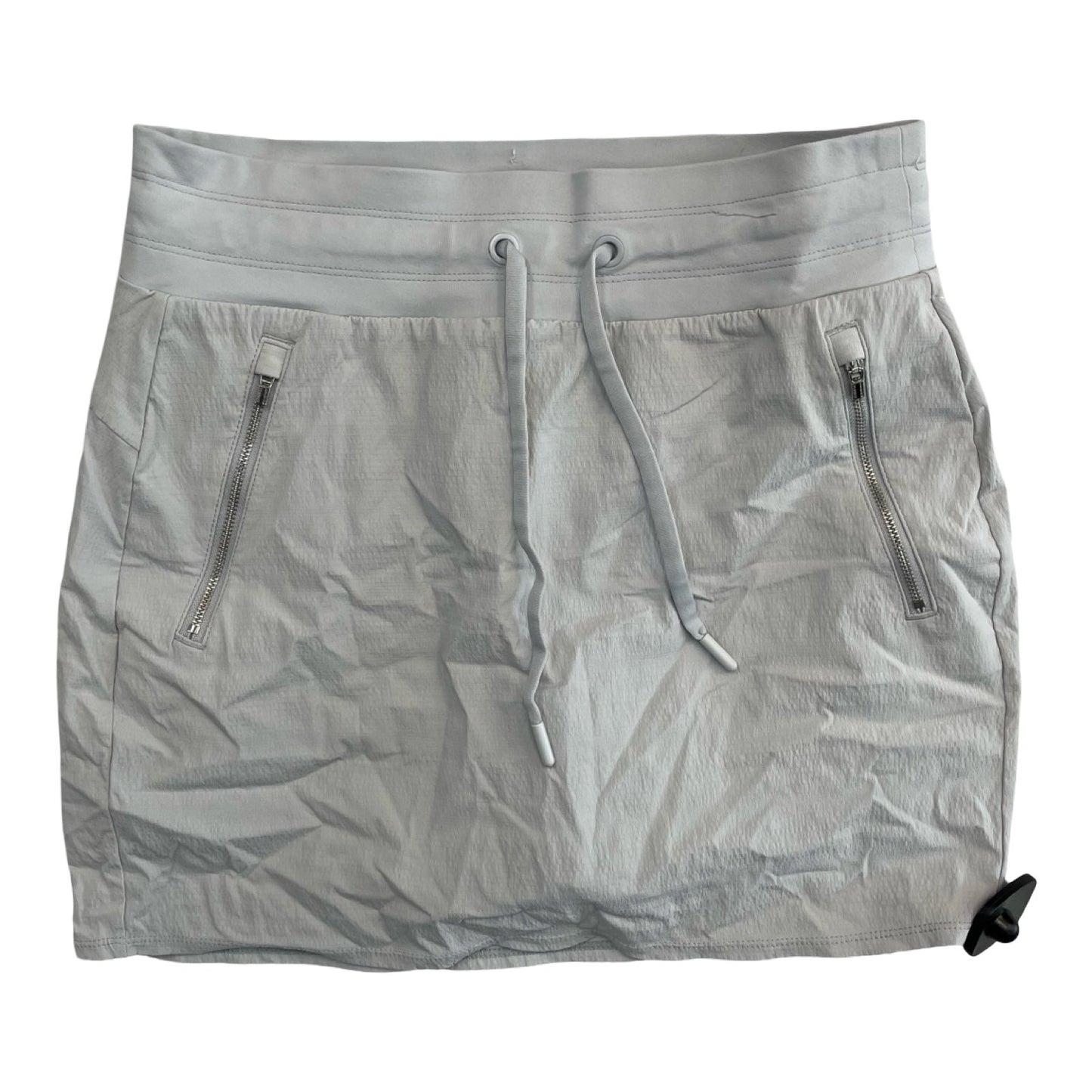 Athletic Skort By Athleta In Grey, Size:4