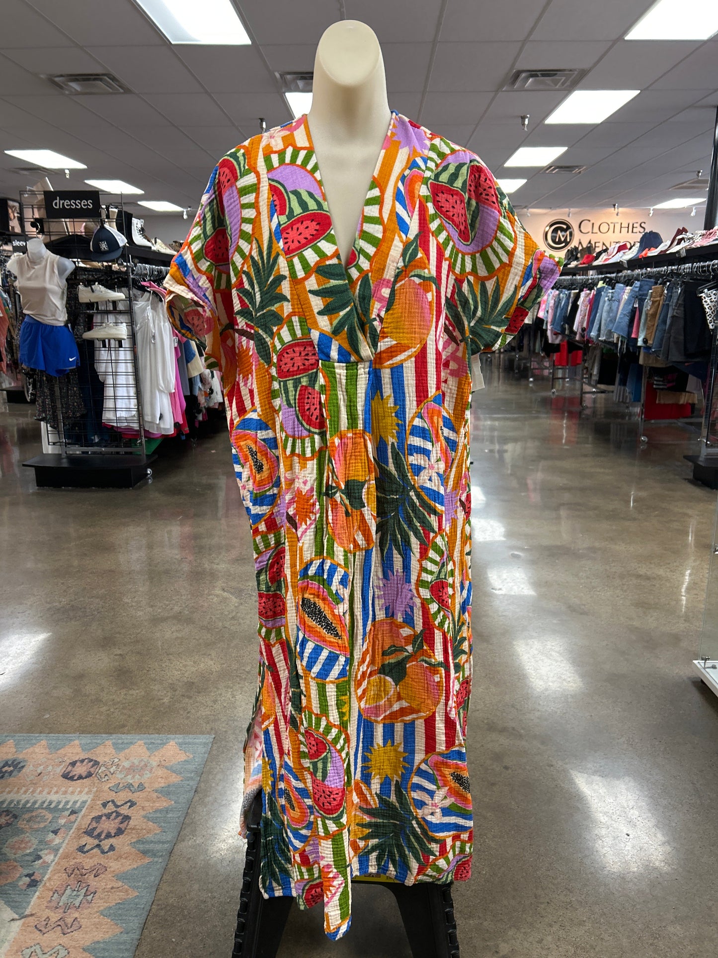 Dress Casual Maxi By Clothes Mentor In Multi, Size:S