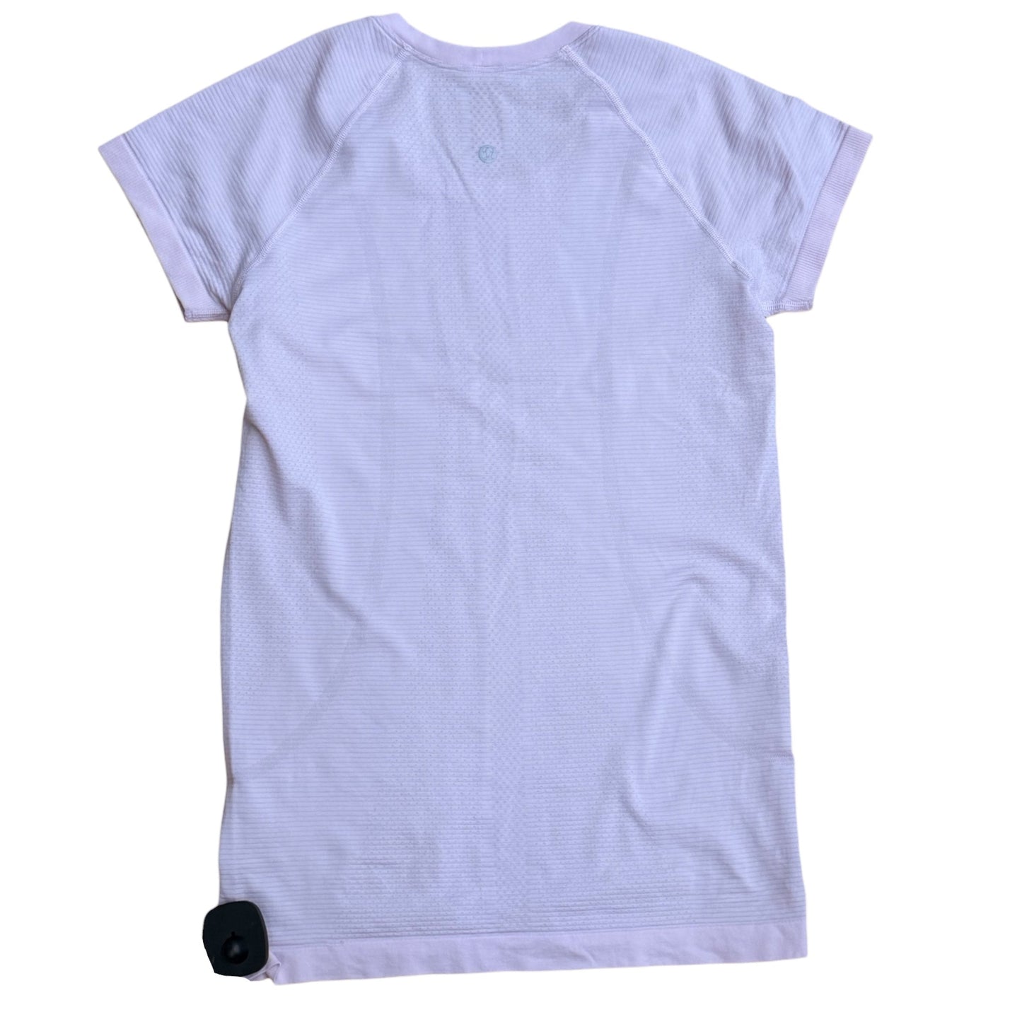 Athletic Top Ss By Lululemon In Pink, Size:M