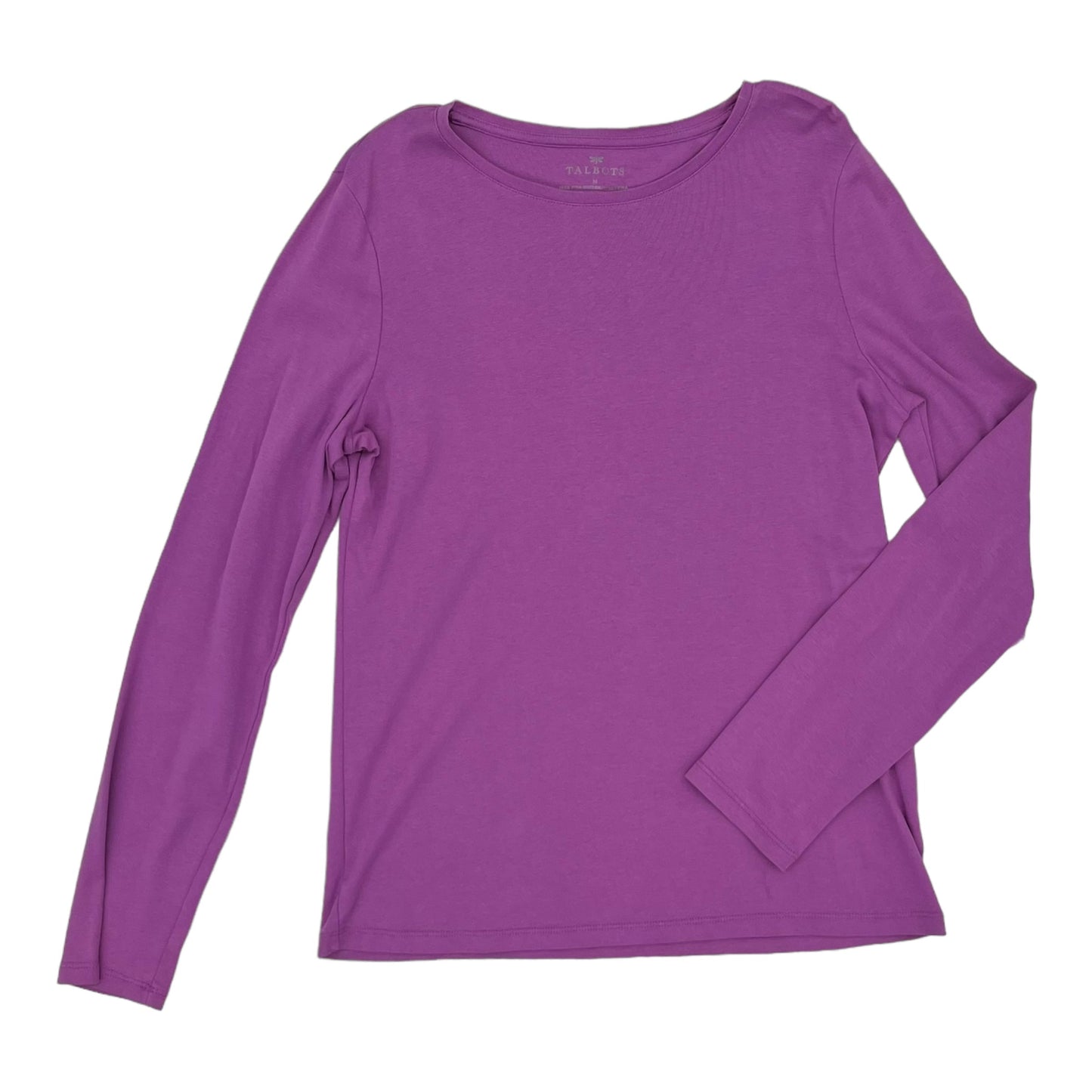 PURPLE TOP LS by TALBOTS Size:M