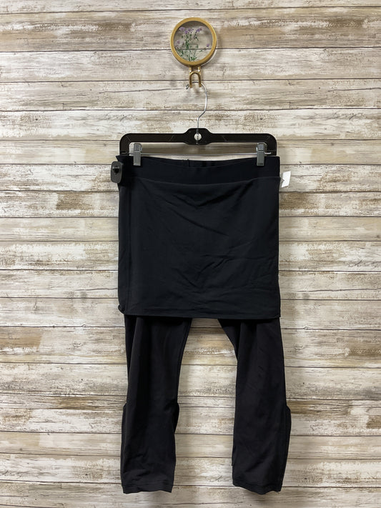 Athletic Leggings Capris By Lululemon In Black, Size:8