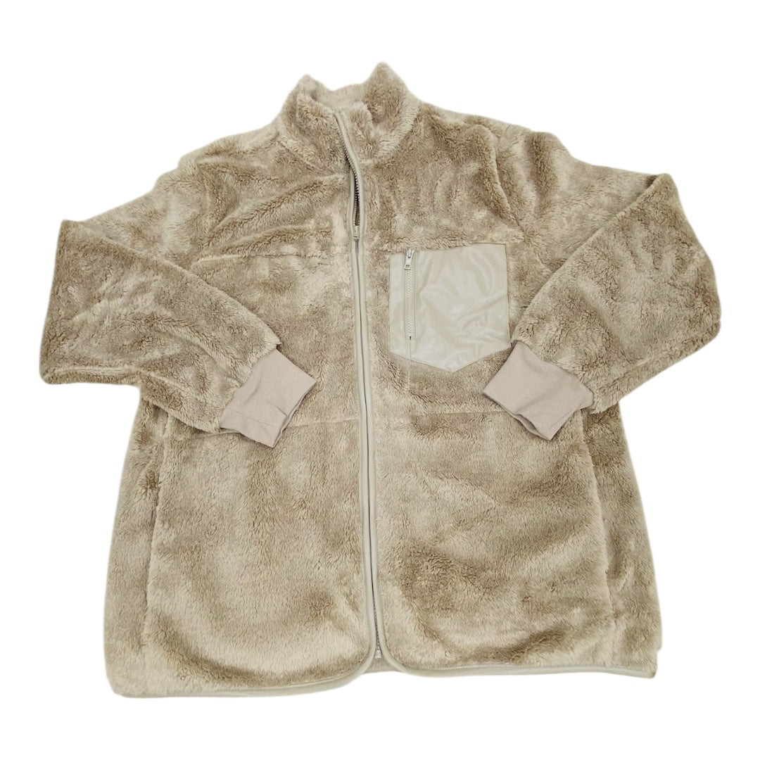 Jacket Fleece By Cabi In Brown, Size:L