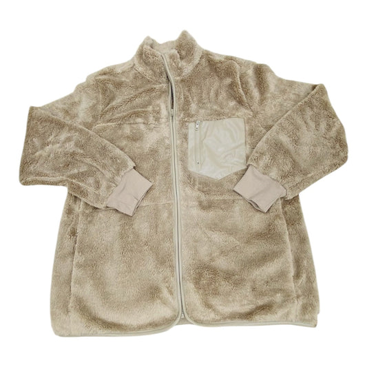 Jacket Fleece By Cabi In Brown, Size:L