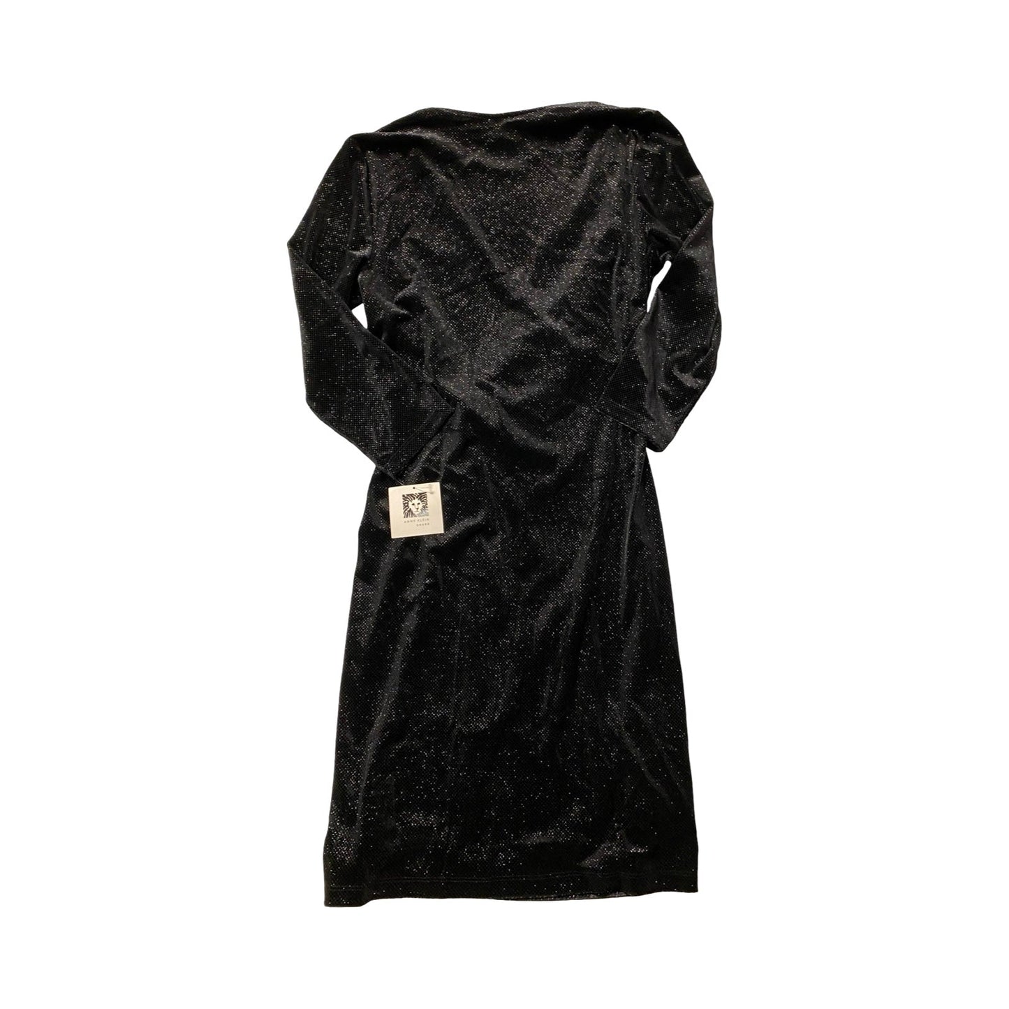 Dress Party Midi By Anne Klein In Black, Size:6