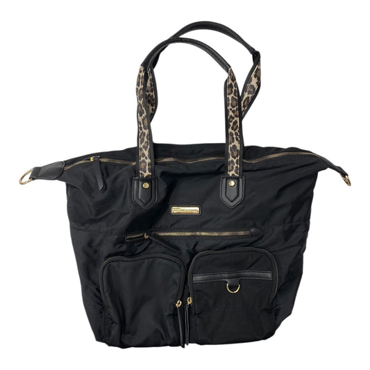Handbag By Adrienne Vittadini In Black, Size:Medium