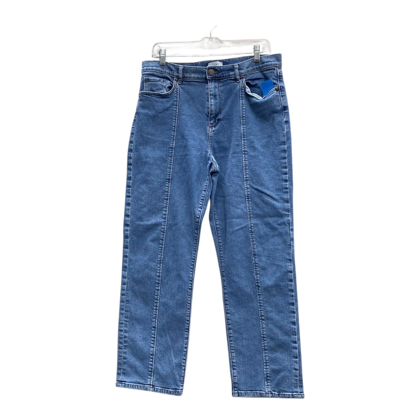 Jeans Straight By Loft In Blue, Size:12