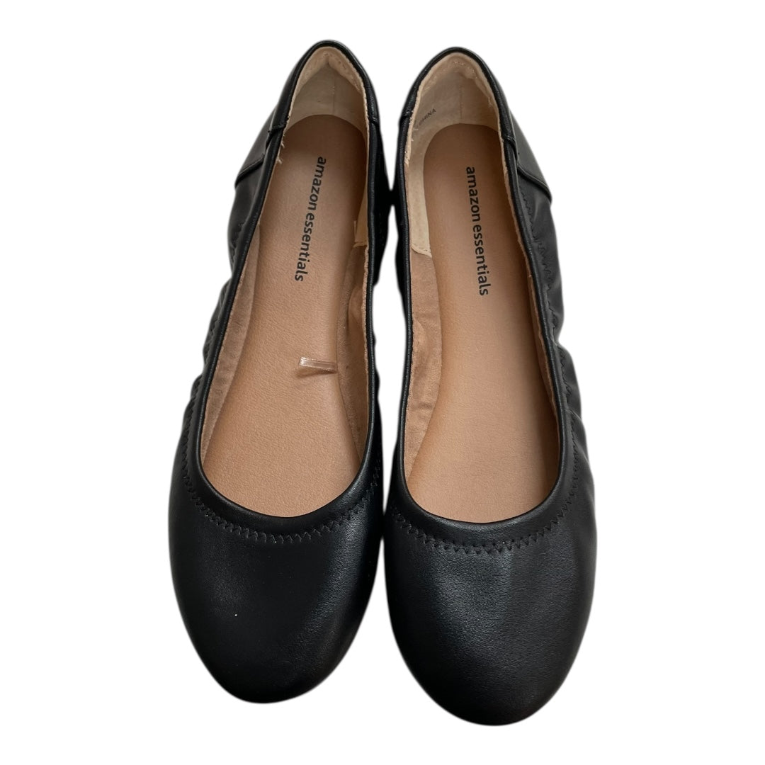 Shoes Flats By Amazon Essentials In Black, Size:7
