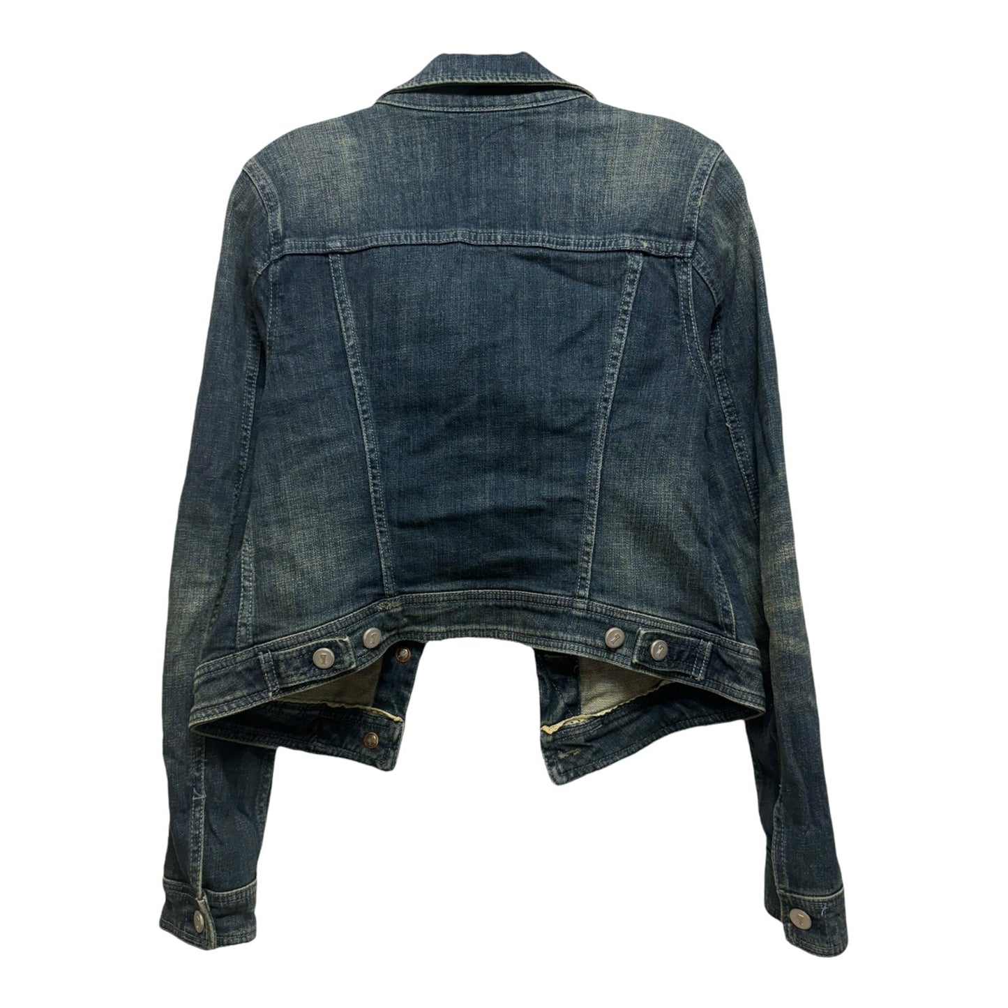 Jacket Denim By Pilcro In Blue Denim, Size: M