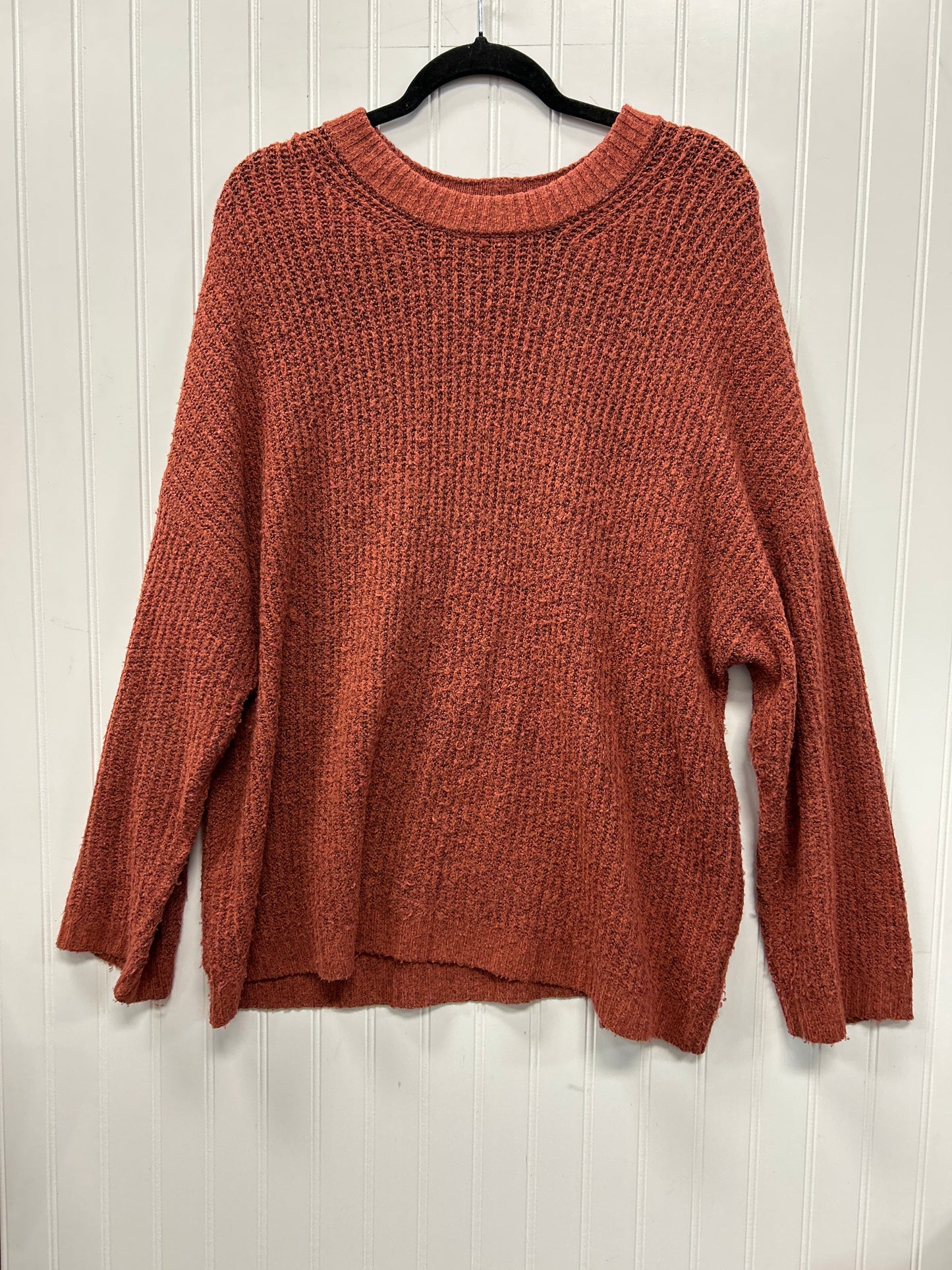 Sweater By American Eagle In Orange, Size:L