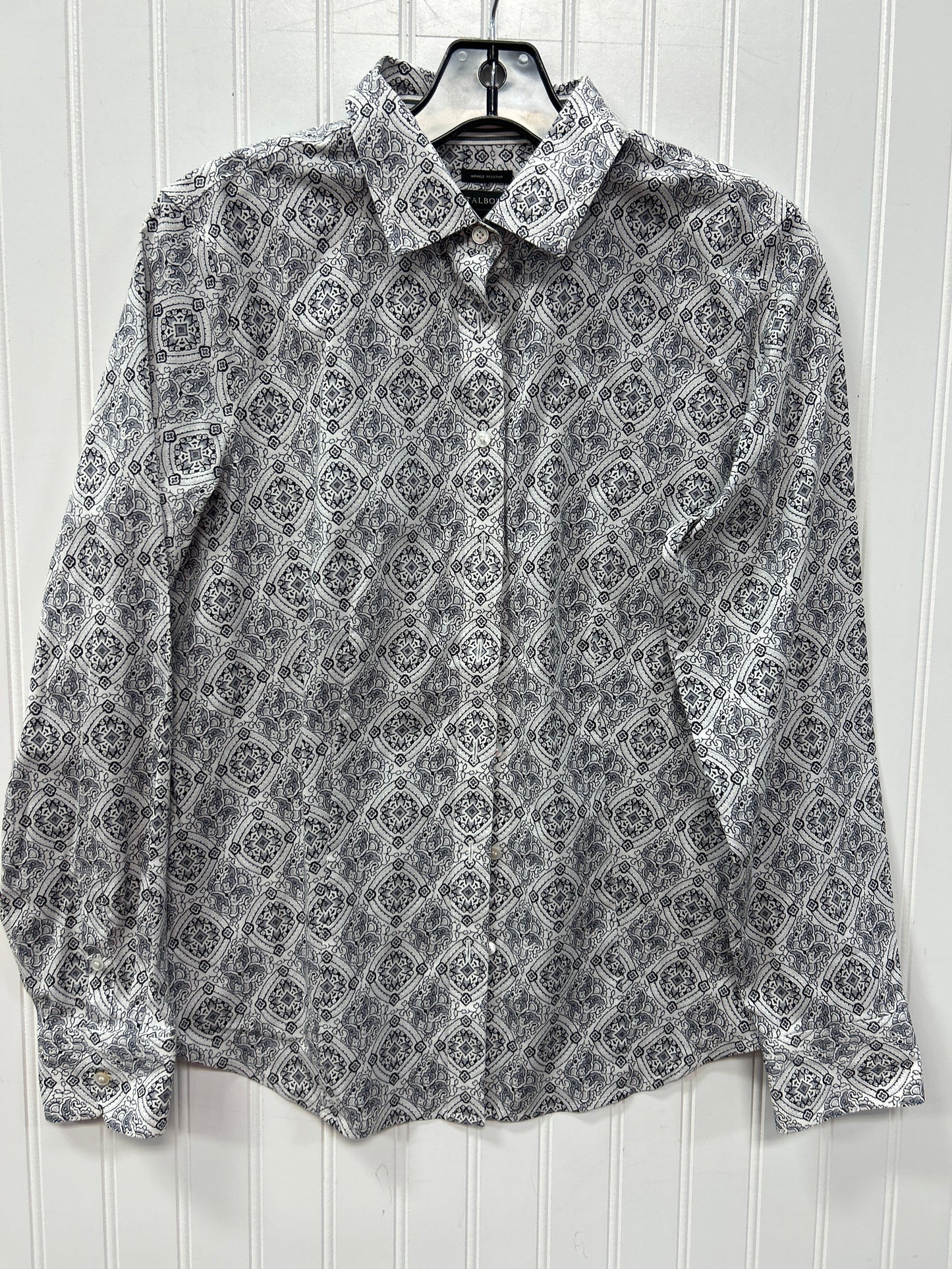 Top Ls By Talbots In Black & White, Size:6