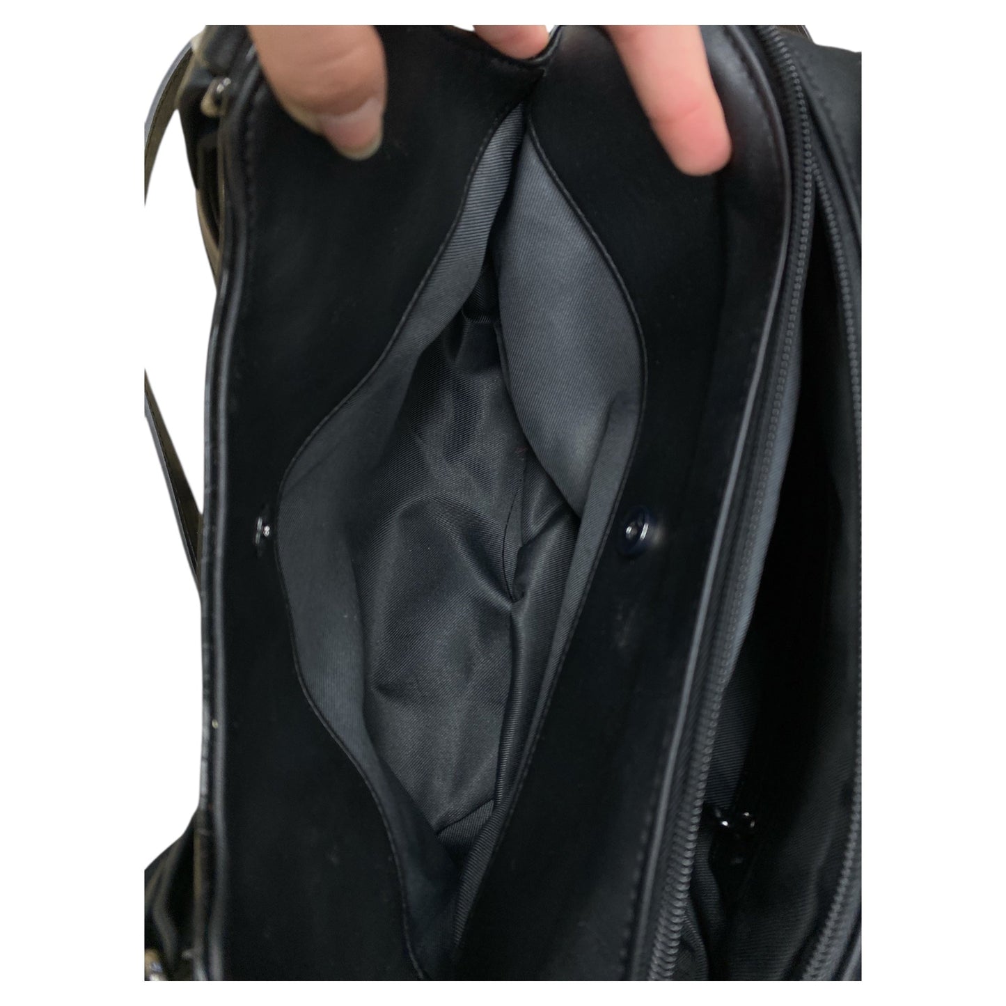 Handbag By Simply Vera In Black, Size:Medium