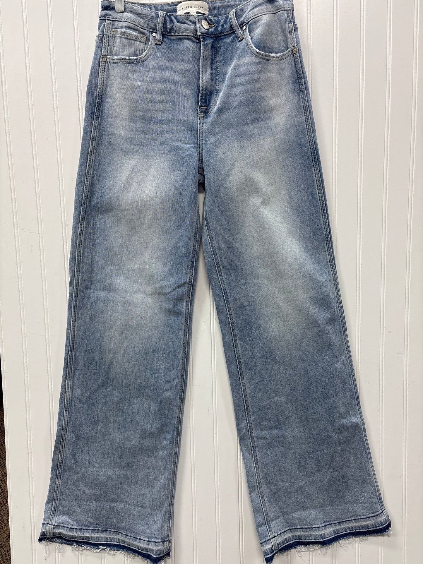 Jeans Wide Leg By Risen In Blue Denim, Size:6