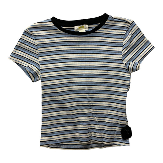 Top Ss Basic By Maeve In Striped Pattern, Size:S