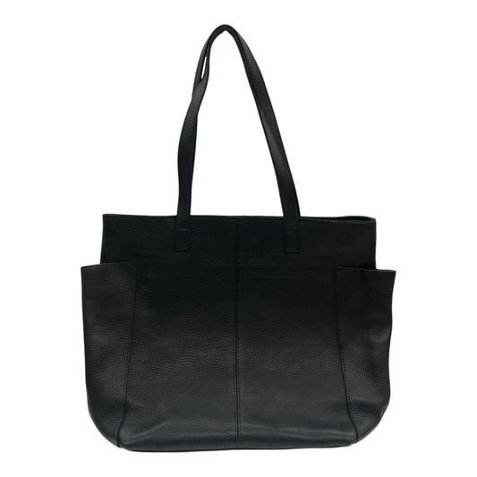 Tote Leather By Duluth Trading In Black, Size:Large