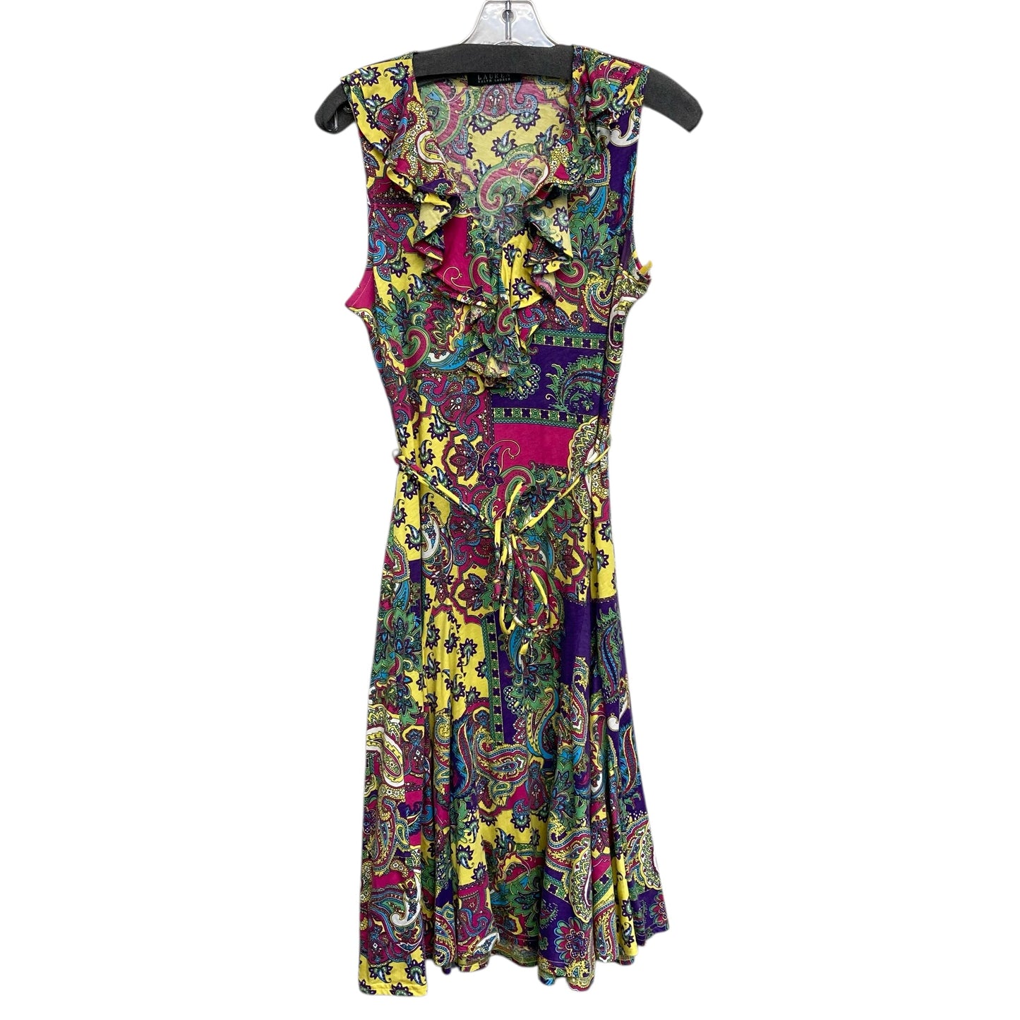Dress Casual Short By Lauren By Ralph Lauren In Multi, Size:S