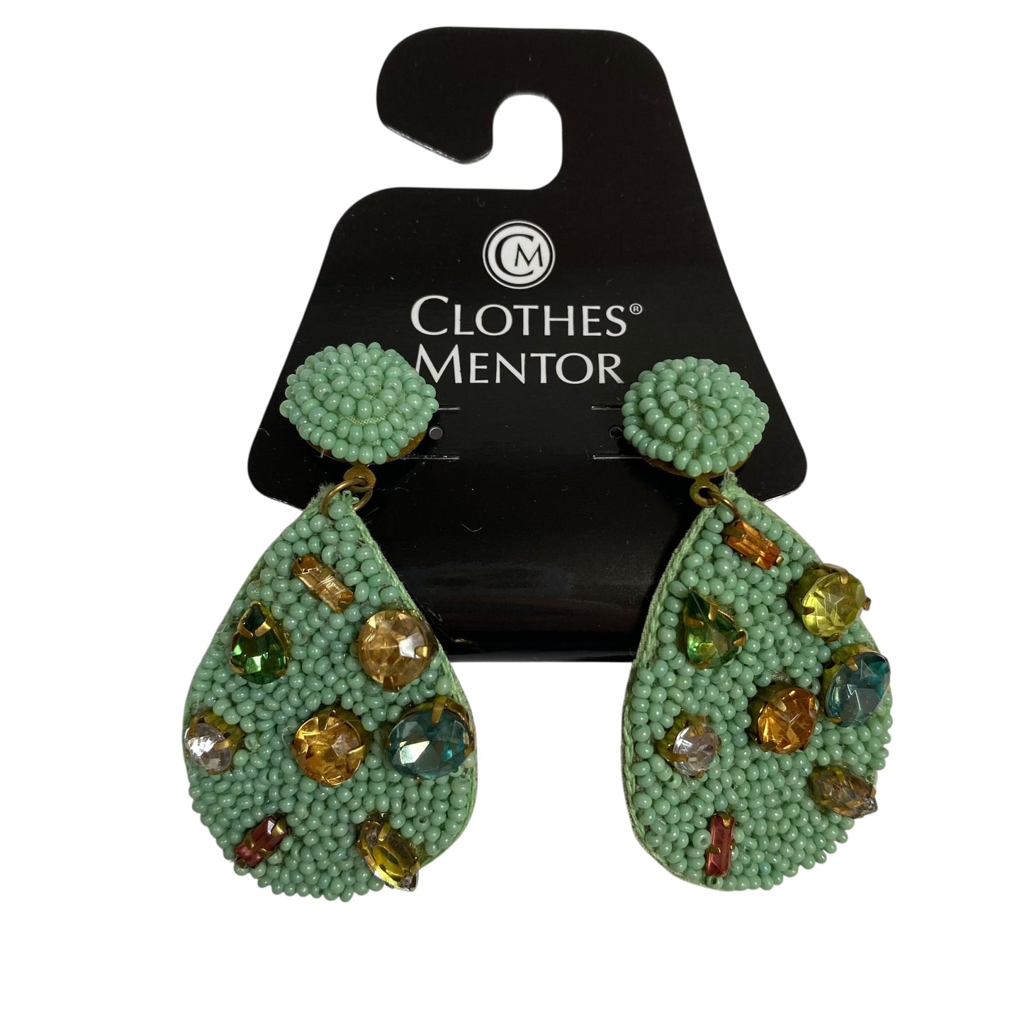 Earrings Statement By    Clothes Mentor In Green