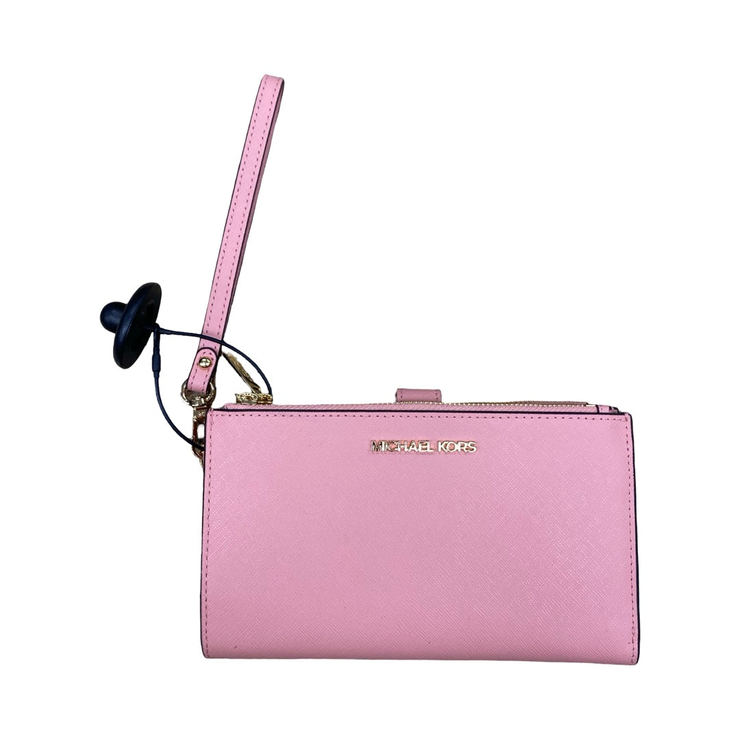 Wristlet Designer By Michael Kors In Pink, Size:Medium