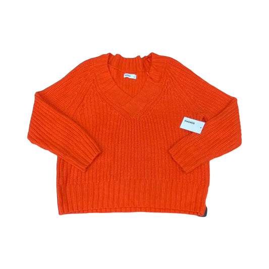 Sweater By Sonoma In Orange, Size:M