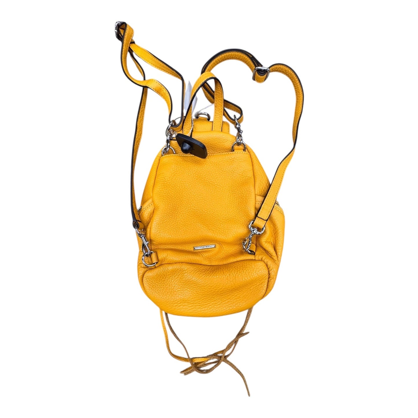 Backpack Designer By Rebecca Minkoff In Yellow, Size:Small