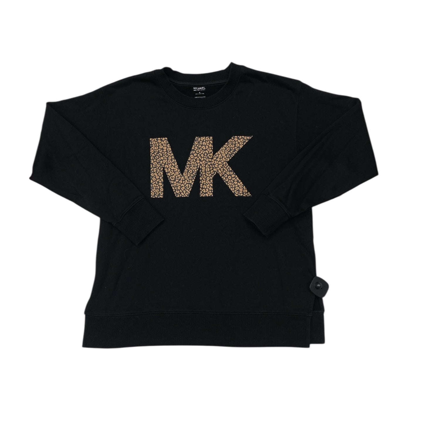 Sweatshirt Crewneck By Michael By Michael Kors In Black, Size:M