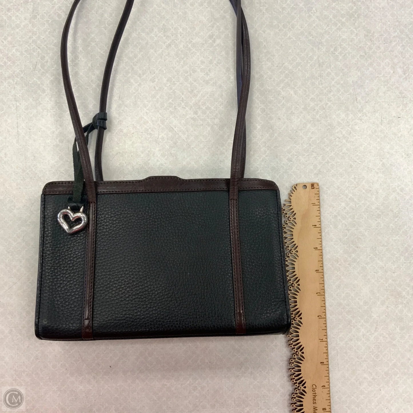 Handbag Leather By Brighton, Size: Small