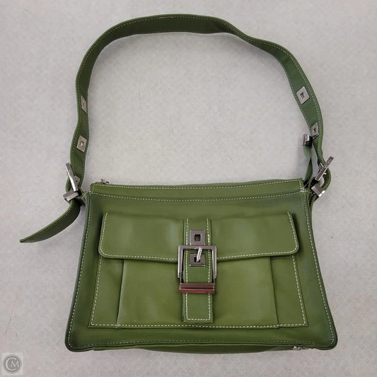 Handbag Leather By Perlina, Size: Small
