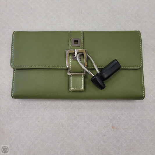 Wallet Leather By Perlina, Size: Large