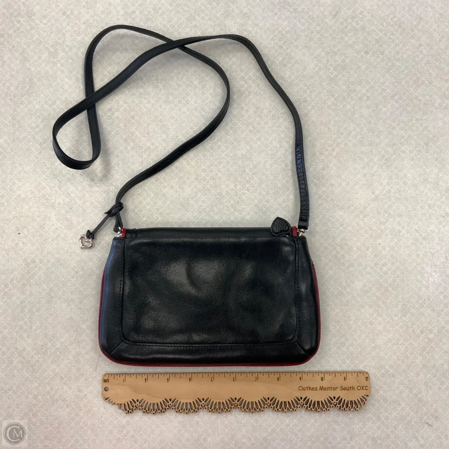 Crossbody Leather By Brighton, Size: Small