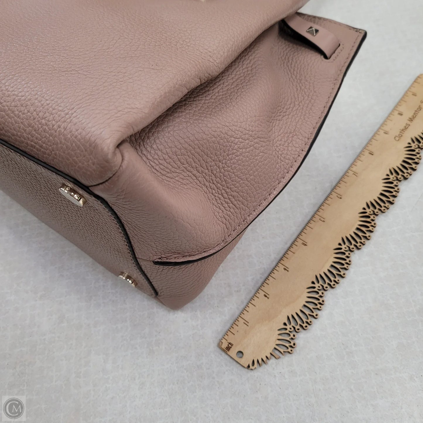 Handbag Leather By Michael By Michael Kors, Size: Large