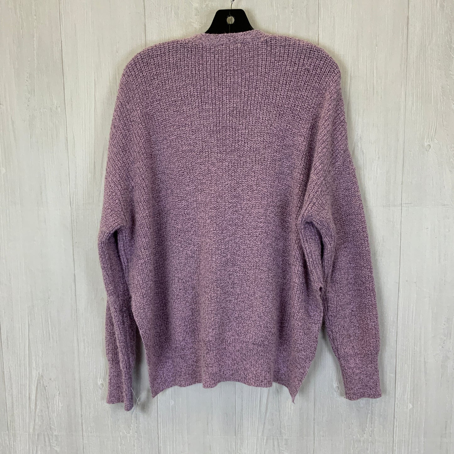 Sweater Cardigan By La Miel In Lavender, Size: M