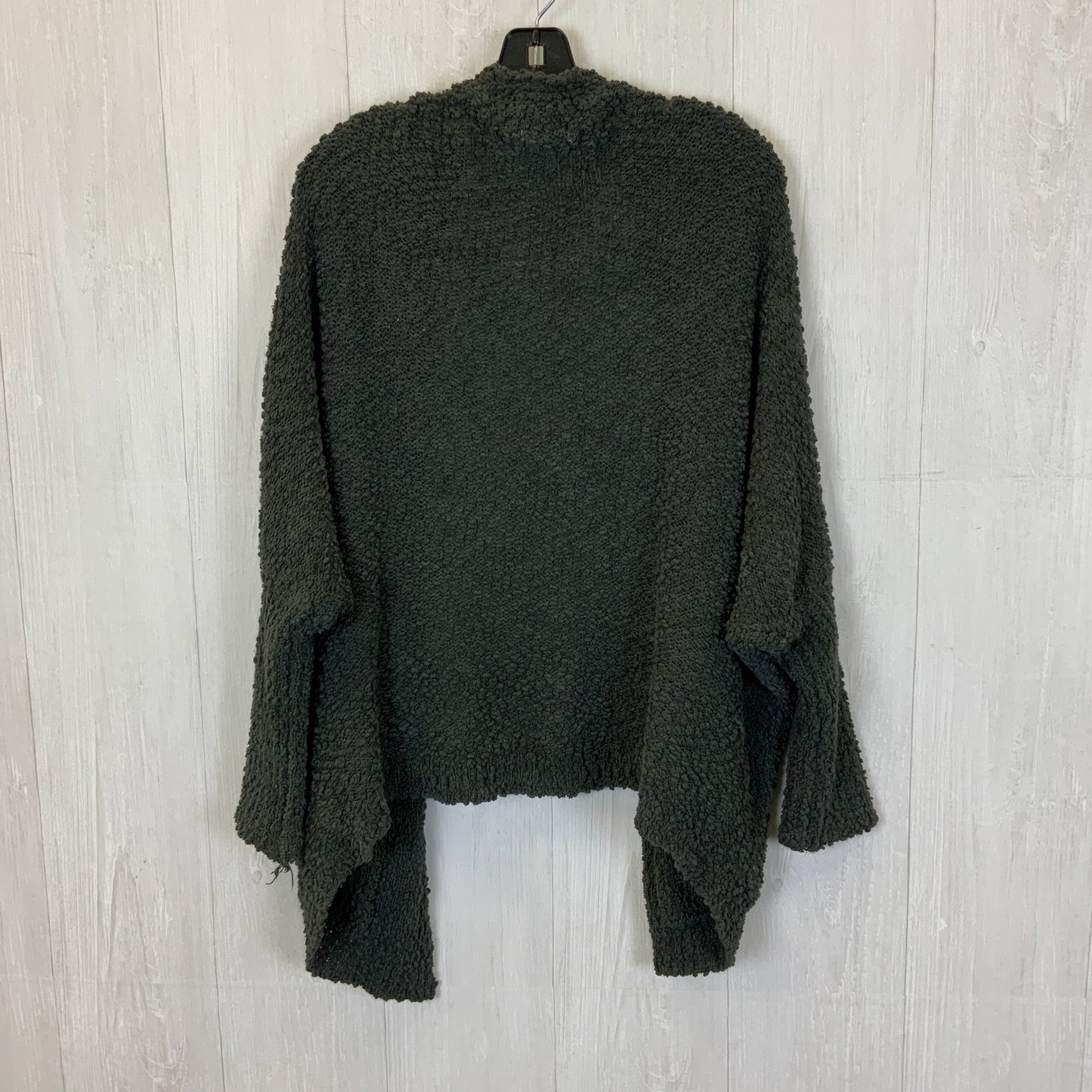 Sweater Cardigan By Umgee In Charcoal, Size: S