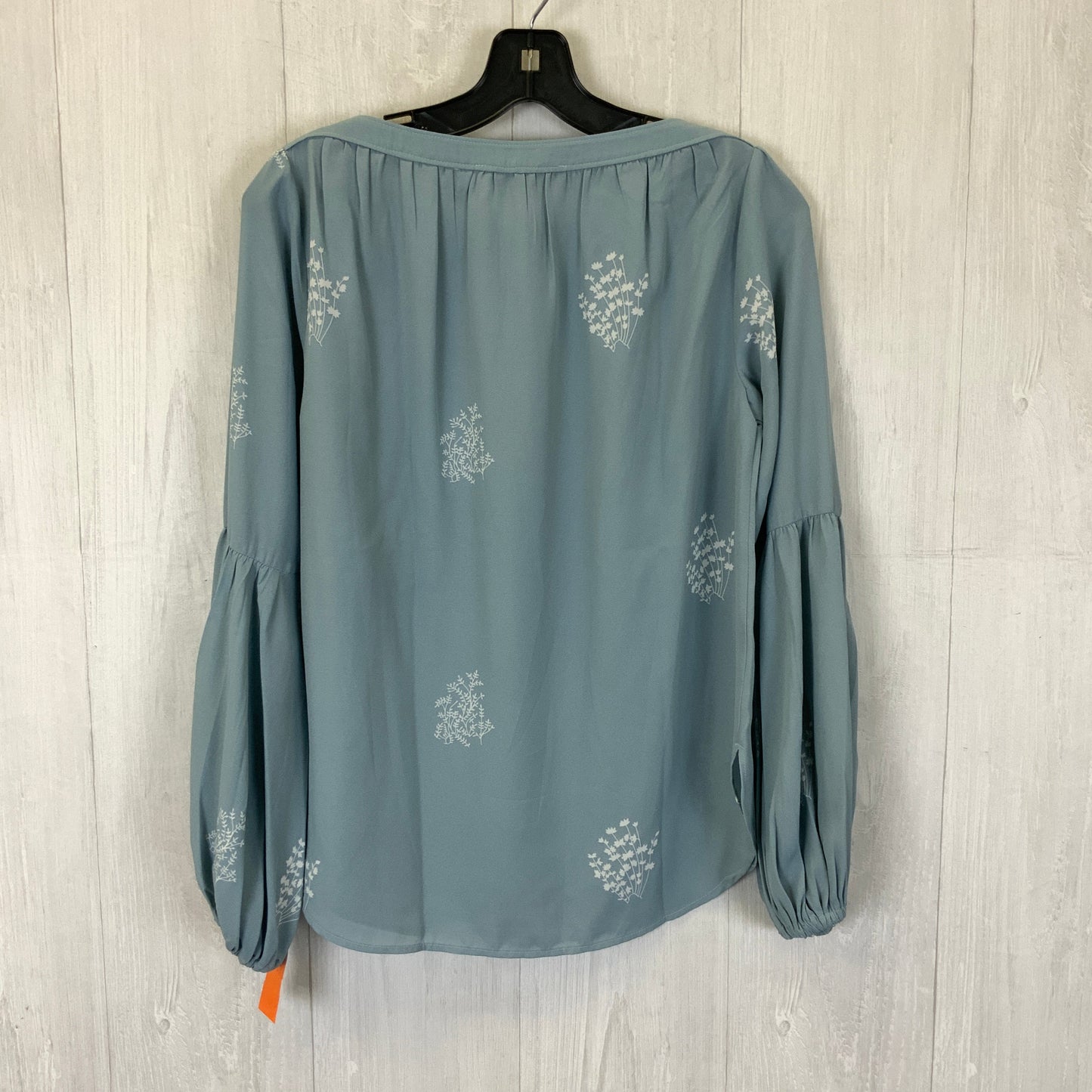 Top Long Sleeve By Loft In Aqua, Size: Xxs