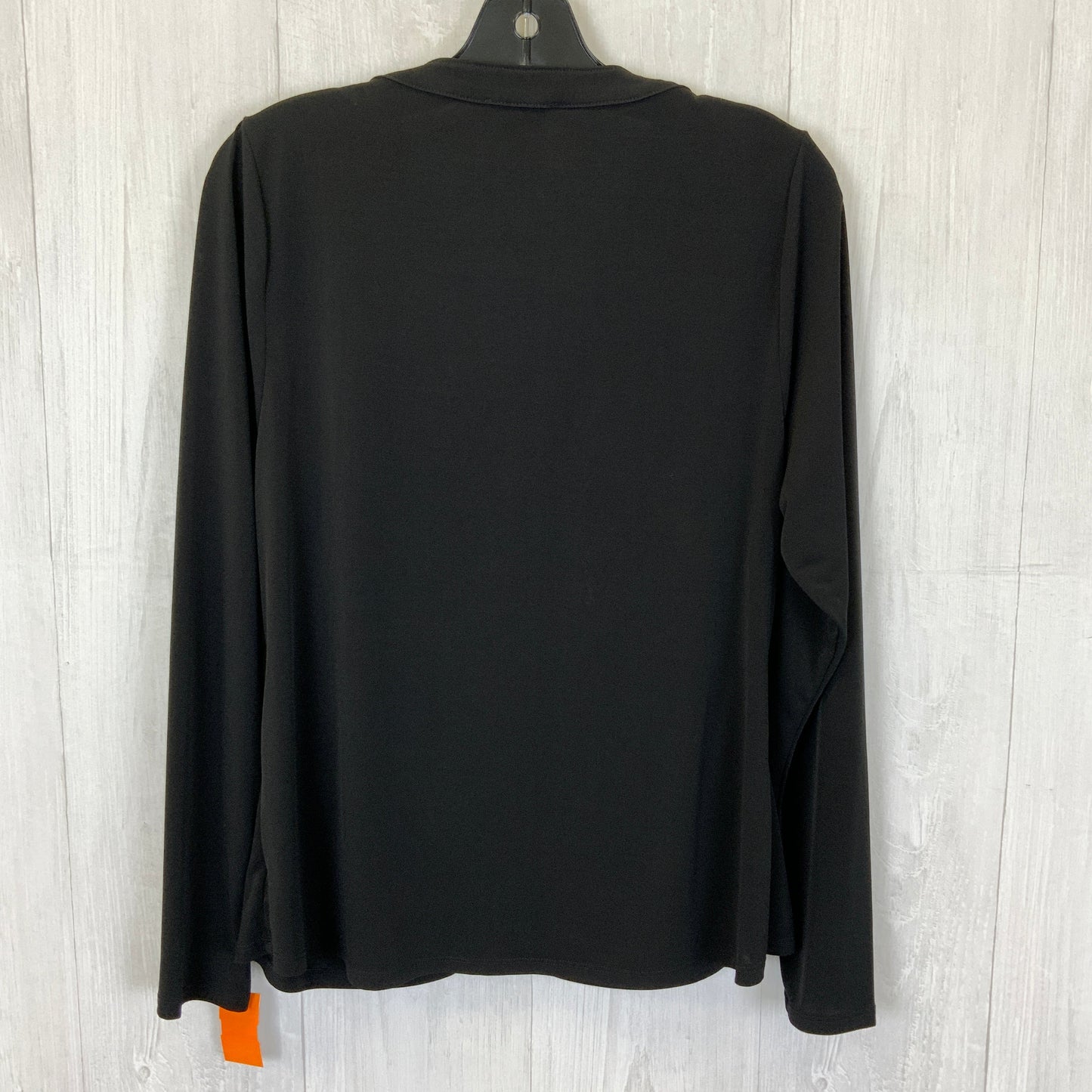 Blouse Long Sleeve By Lane Bryant In Black, Size: Xl