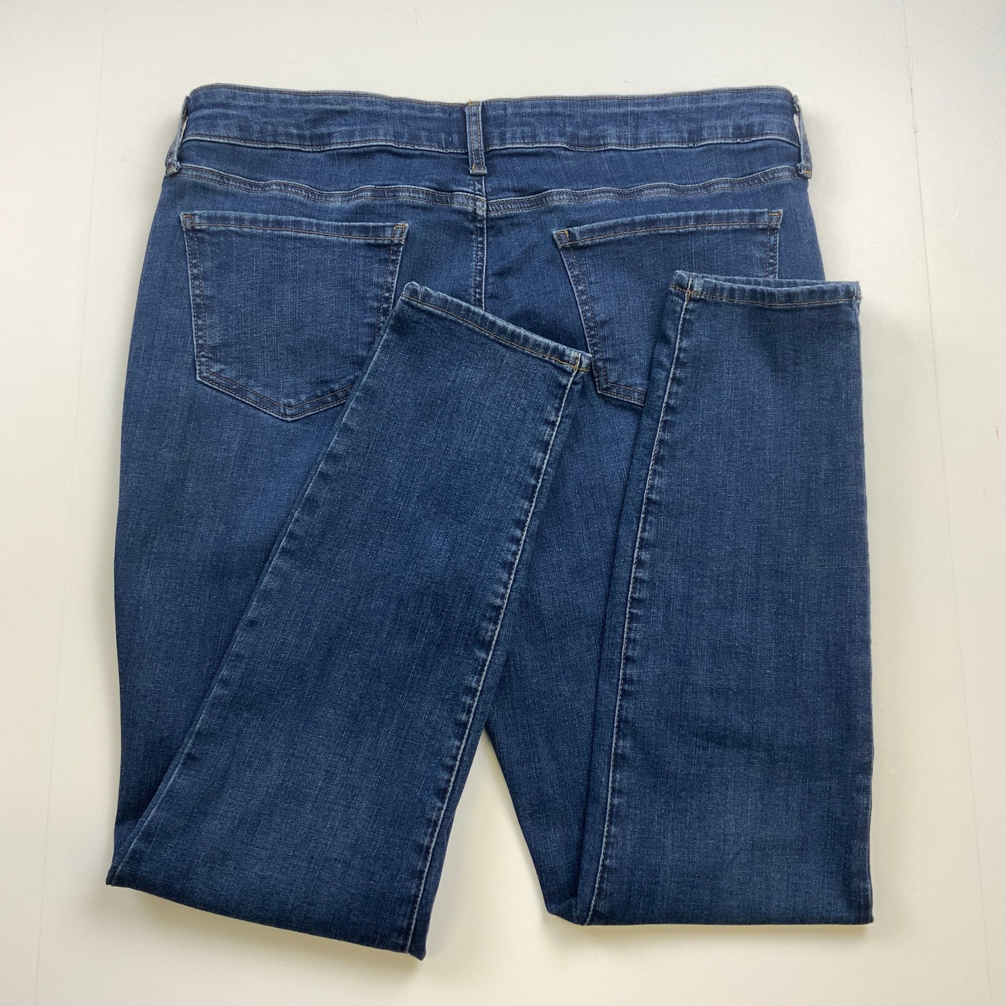 Jeans Skinny By Not Your Daughters Jeans In Blue Denim, Size: 14