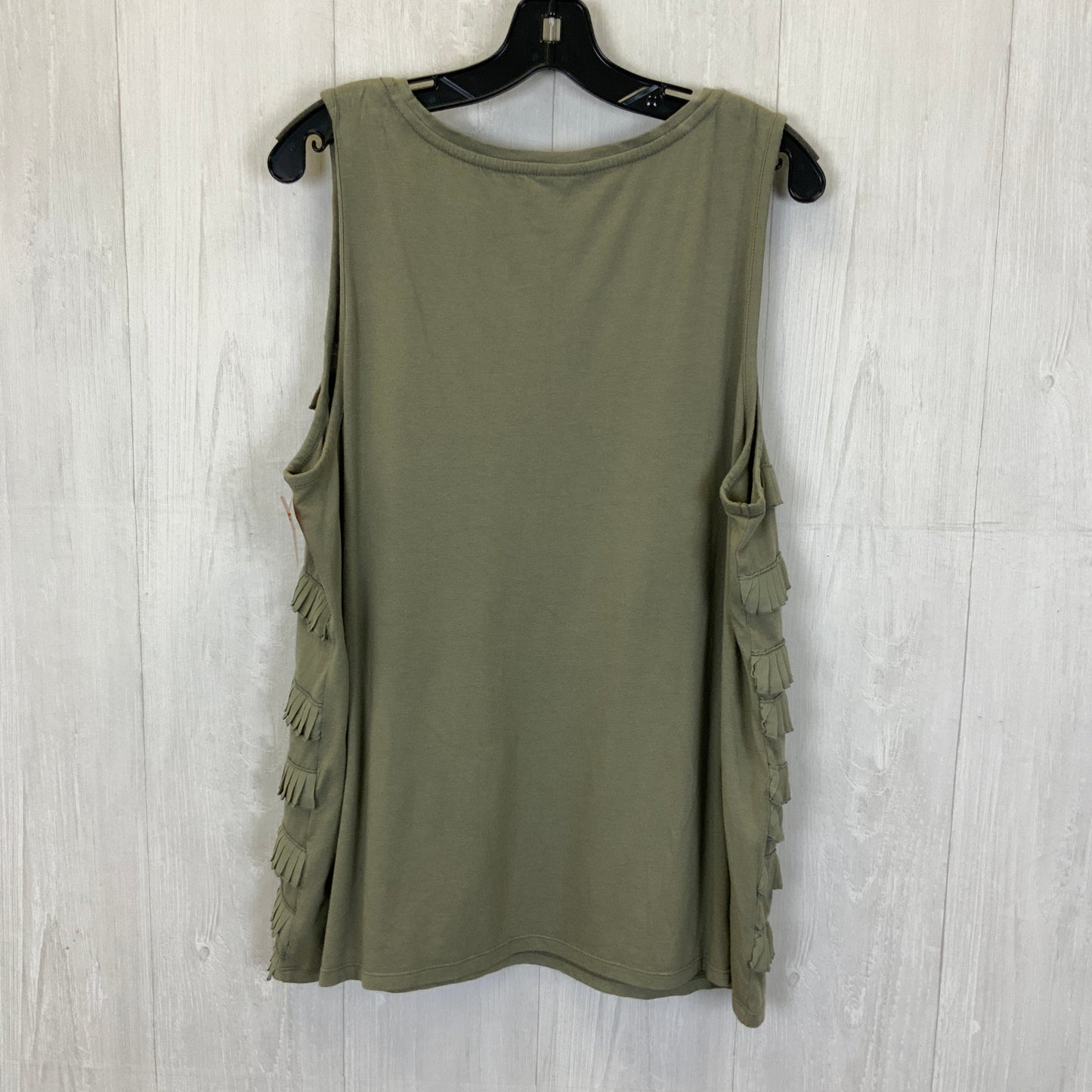 Green Tank Top Chicos, Size 3x